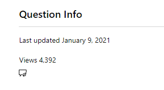 Description: Question Info